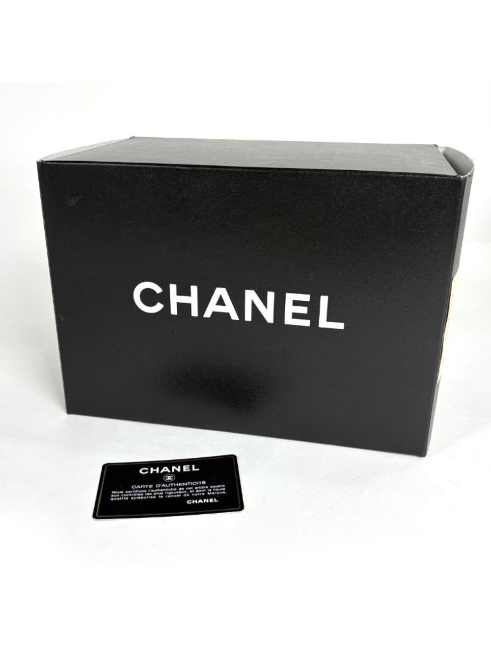 Chanel CC Logo Vanity Makeup Case Pouch Caviar Leather Black - Picture 8 of 8